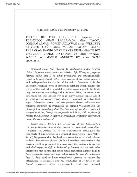 G.R. Nos. 138874.